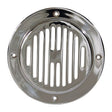 AG Internal Chromed Cast Brass Grill 150mm OD - PROTEUS MARINE STORE