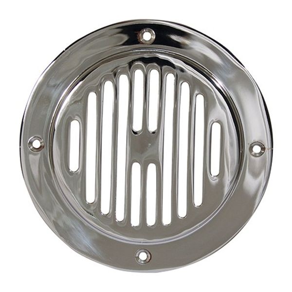 AG Internal Chromed Cast Brass Grill 150mm OD - PROTEUS MARINE STORE