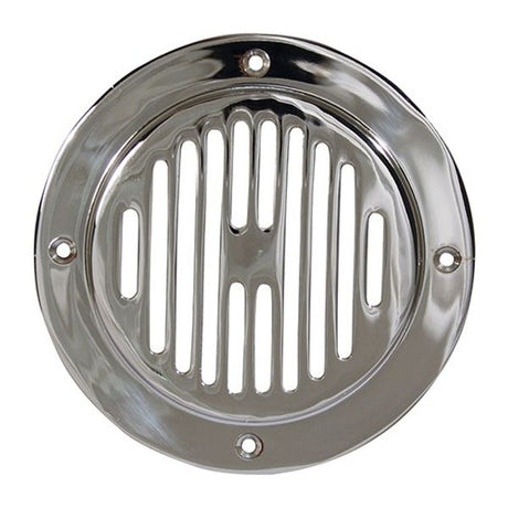 AG Internal Chromed Cast Brass Grill 150mm OD - PROTEUS MARINE STORE