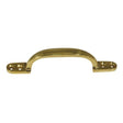 AG Handle Rigid Pull Brass 100mm - PROTEUS MARINE STORE
