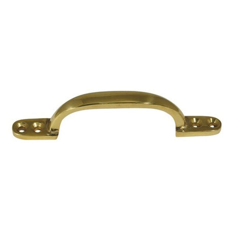 AG Handle Rigid Pull Brass 100mm - PROTEUS MARINE STORE
