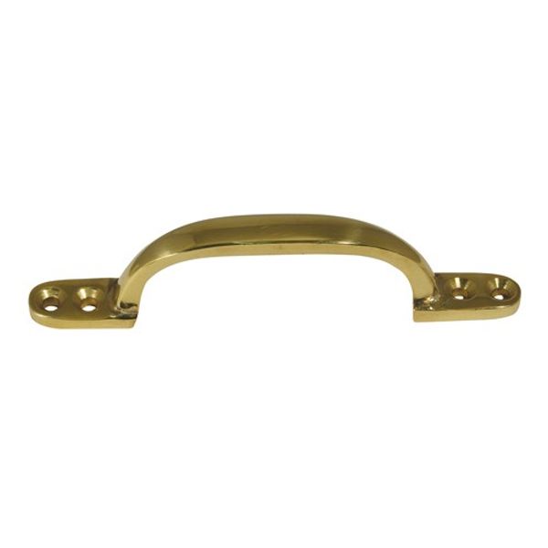 AG Handle Rigid Pull Brass 100mm - PROTEUS MARINE STORE
