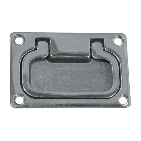 AG Lifting Drawer Handle Chromed 75 x 50mm - PROTEUS MARINE STORE