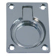 AG Lifting Ring Flush Chrome 45 x 38mm - PROTEUS MARINE STORE