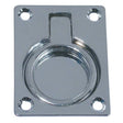 AG Lifting Ring Flush Chrome 63 x 48mm - PROTEUS MARINE STORE