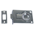 AG Spring Latch Flush Ring & Keep Chrome - PROTEUS MARINE STORE