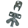 AG Hatch Fastener Chrome 50 x 40 x 10mm - PROTEUS MARINE STORE