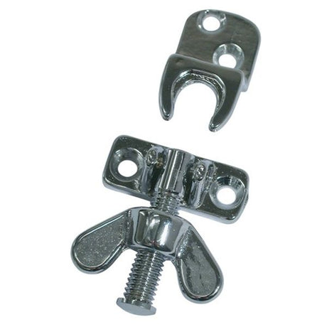 AG Hatch Fastener Chrome 50 x 40 x 10mm - PROTEUS MARINE STORE