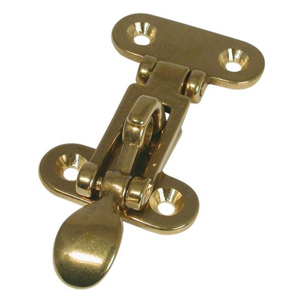 AG Hasp Folding Brass - PROTEUS MARINE STORE