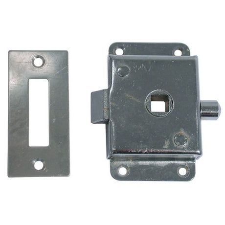 AG Rim Latch Chrome with Flat Lock Striker - PROTEUS MARINE STORE