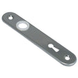 AG Escutcheon Plate SS +Keyhole - PROTEUS MARINE STORE