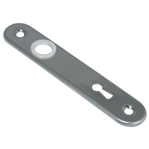 AG Escutcheon Plate SS +Keyhole - PROTEUS MARINE STORE