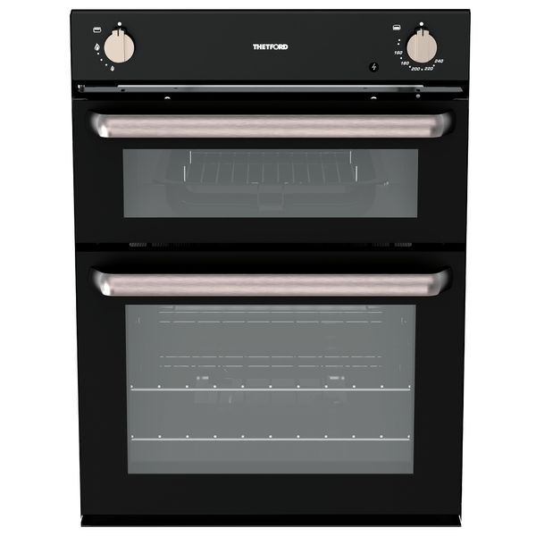 Thetford Midi Prima 4 Oven and Grill (Black) - PROTEUS MARINE STORE