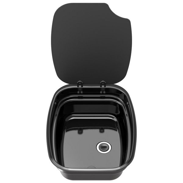 Thetford Argent Black Enamel Bowl - PROTEUS MARINE STORE