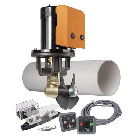 Quick BTQ185 Thruster Kit 55KGF 12V (Tch Panel, 6M Loom, 750mm GRPT) - PROTEUS MARINE STORE