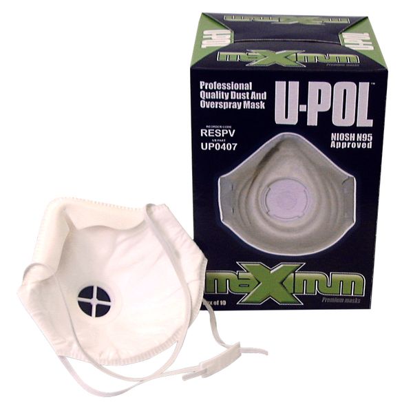 U-POL Maximum Protective FFP2 Face Masks (Box of 10) - PROTEUS MARINE STORE