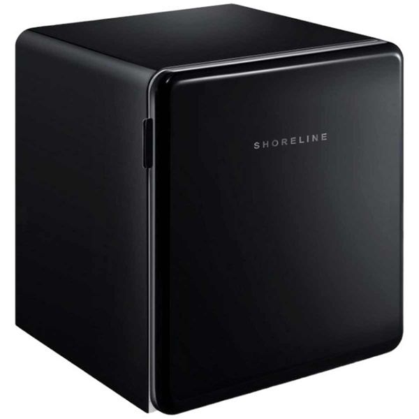 Shoreline Retro Fridge Table Top (47 Litres / Black / 12V/24V) - PROTEUS MARINE STORE