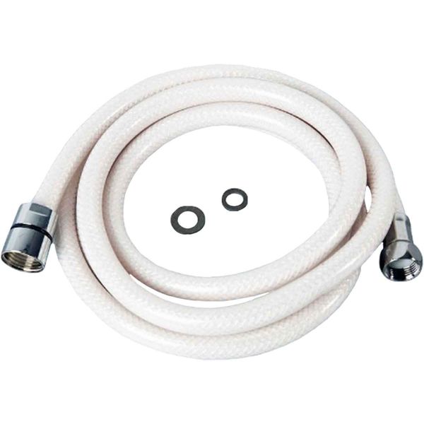 Whale Elegance Shower Hose Assembly 1/2" BSP x 1.7m White - PROTEUS MARINE STORE