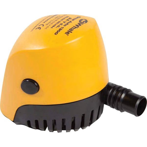 Whale Orca 1300 21V Automatic Electric Submersible Bilge Pump (82 LPM, 25/28.5mm Hose) - PROTEUS MARINE STORE