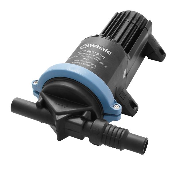 Whale Gulper 220 Shower Drain & Waste Pump (OEM / 12V / 14LPM / 19mm) - PROTEUS MARINE STORE