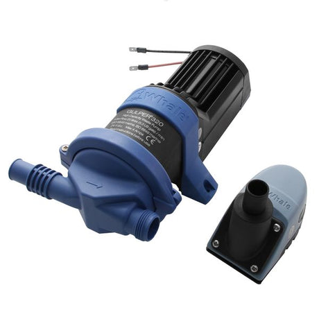 Whale Gulper 320 Bilge/Waste Pump with Strainer 24V - PROTEUS MARINE STORE