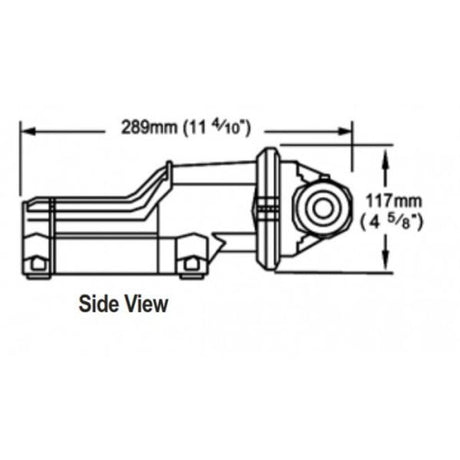 Whale Gulper Toilet Waste Pump 12V - PROTEUS MARINE STORE