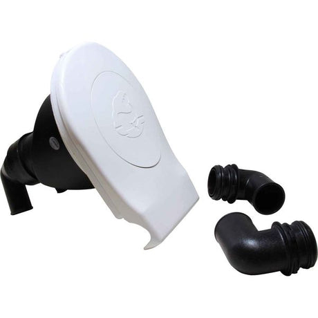 Whale Smartbail Manual Bilge Pump Through Bulkhead - PROTEUS MARINE STORE