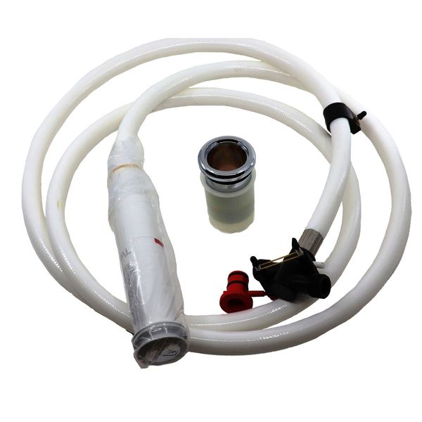 Whale Twist Deck Shower Mixer Grey Straight Each - PROTEUS MARINE STORE