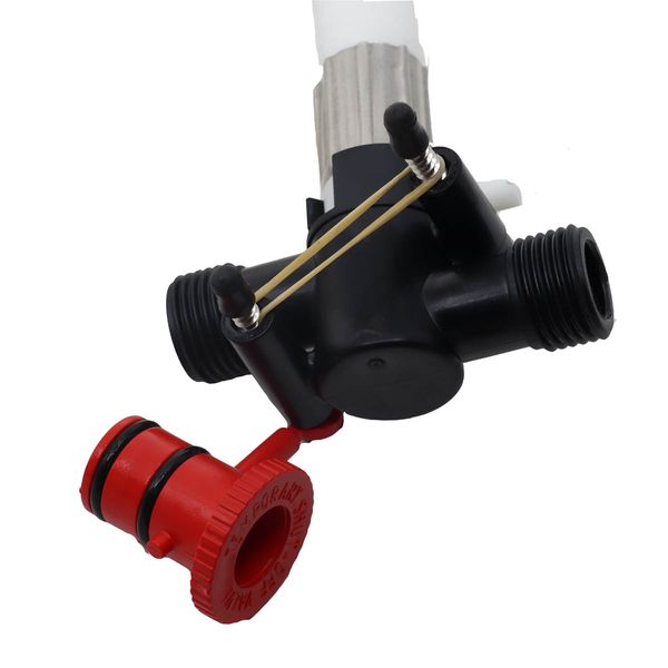 Whale Twist Deck Shower Mixer Grey Straight Each - PROTEUS MARINE STORE