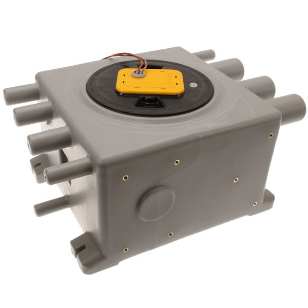 Whale Grey Waste Tank 8L 12/24V with IC Control (No Pump) - PROTEUS MARINE STORE