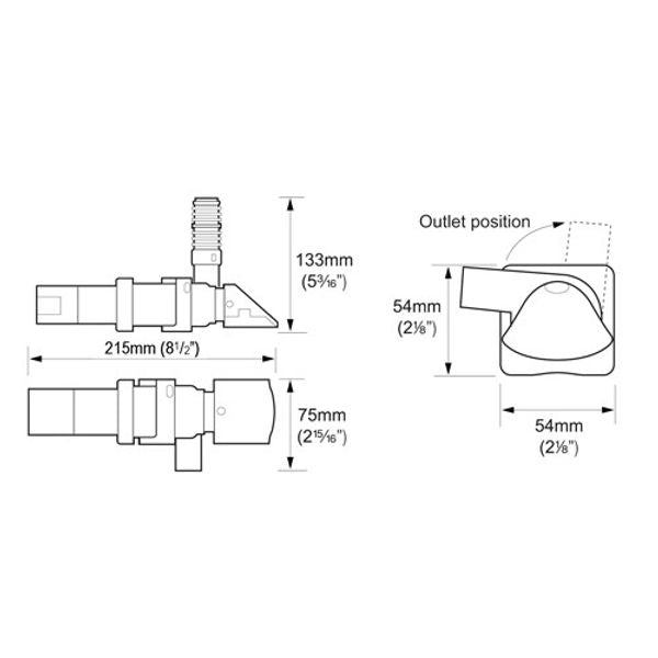 Whale Supersub Bilge Pump 1100GPH 12V - PROTEUS MARINE STORE