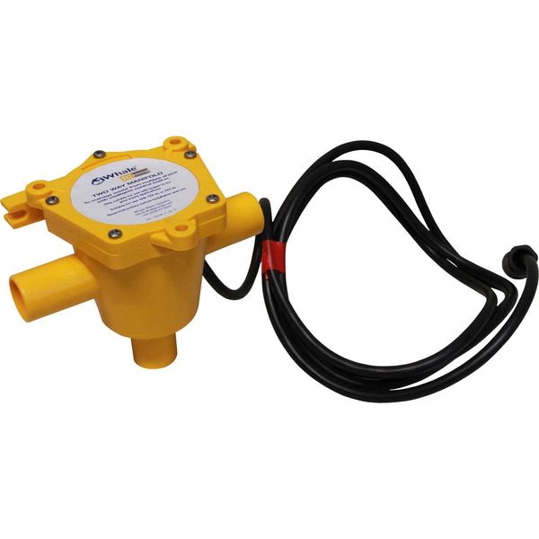 Whale IC Grey Water Two Way Manifold (25mm Ports / 2m Cable) - PROTEUS MARINE STORE