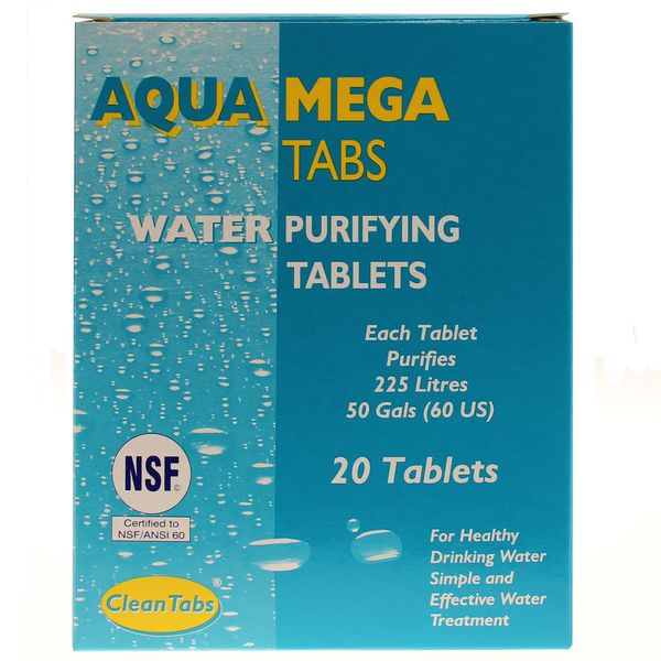 Clean Tabs Aqua Clean Mega Tabs (20 Pack) - PROTEUS MARINE STORE