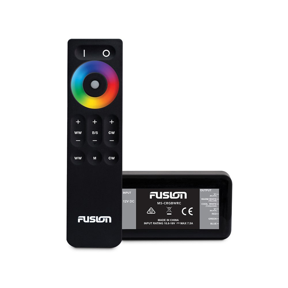 Fusion MS-CRGBWRC CRGBW Lighting Control Module with Remote Control - PROTEUS MARINE STORE