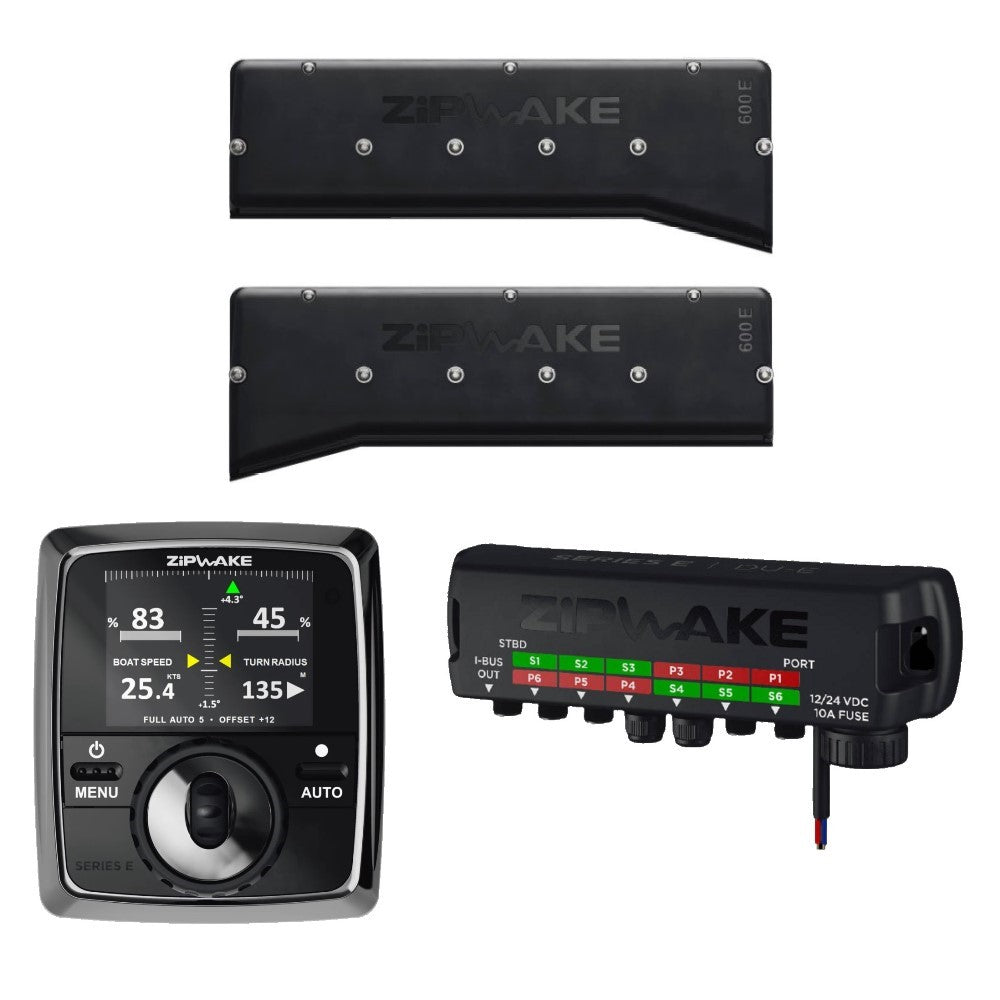 Zipwake Series E Dynamic Trim Control Kit - 600E Chine Interceptor - PROTEUS MARINE STORE