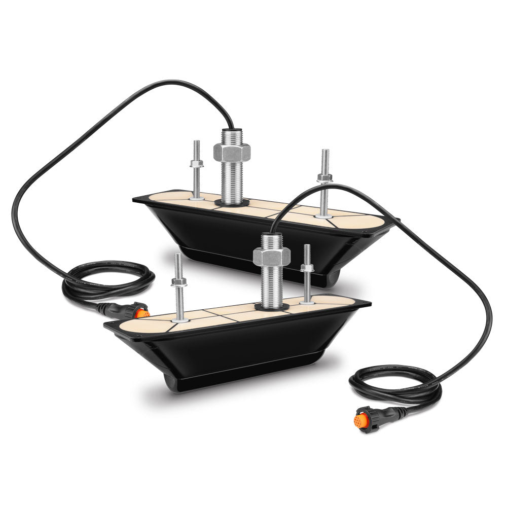 Garmin GT34UHD-THP Pair 12 Pin 500W Thru-Hull Transducers - PROTEUS MARINE STORE