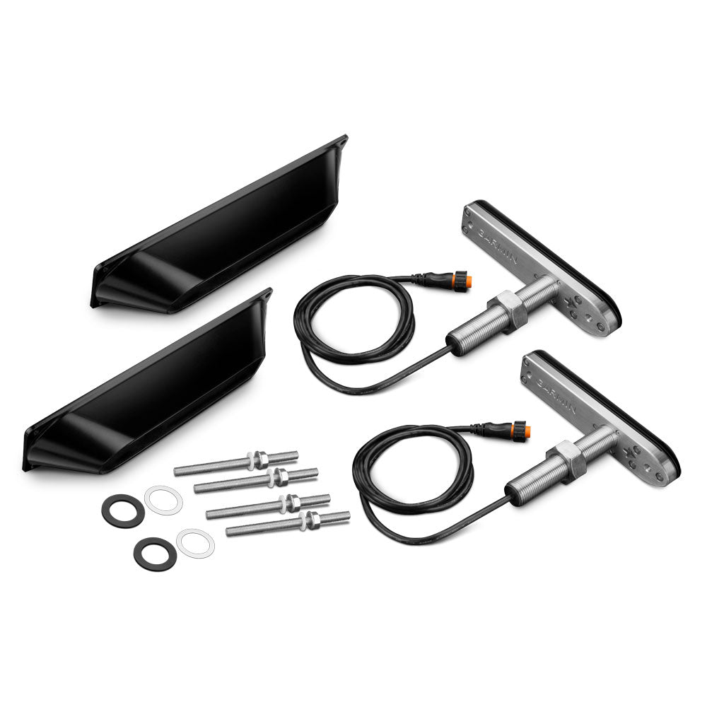 Garmin GT34UHD-THP Pair 12 Pin 500W Thru-Hull Transducers - PROTEUS MARINE STORE