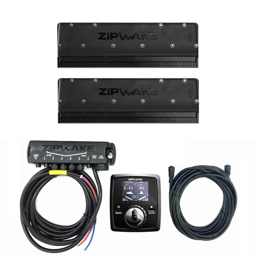 Zipwake Series S Dynamic Trim Control Kit - 450S Interceptor - PROTEUS MARINE STORE