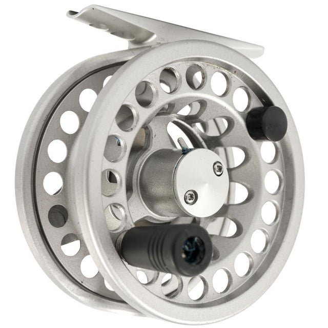 Snowbee Onyx Fly Reel #3/4 Silver - PROTEUS MARINE STORE