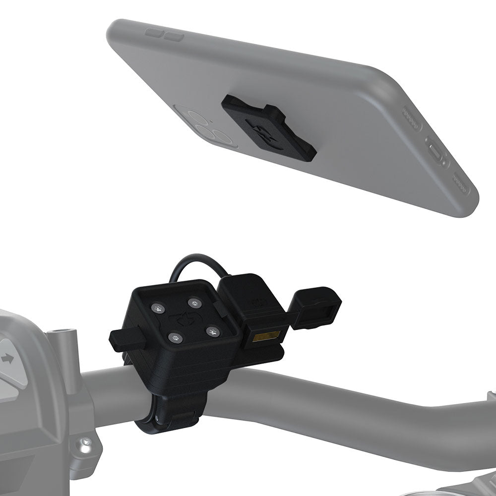 Oxford CLIQR USB Handlebar Mount - PROTEUS MARINE STORE