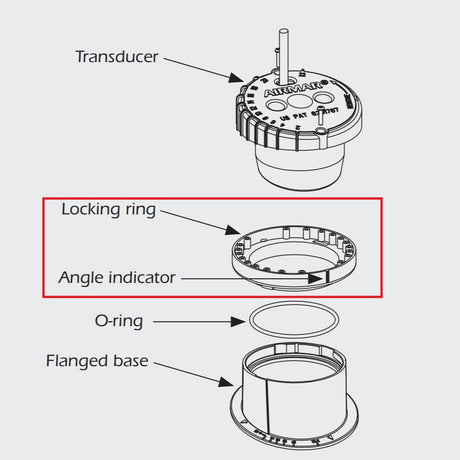 Airmar P79 Locking Ring - PROTEUS MARINE STORE