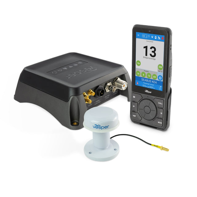 Vesper Cortex-V1 Marine VHF Radio with SOTDMA smartAIS & Wired Handset - PROTEUS MARINE STORE