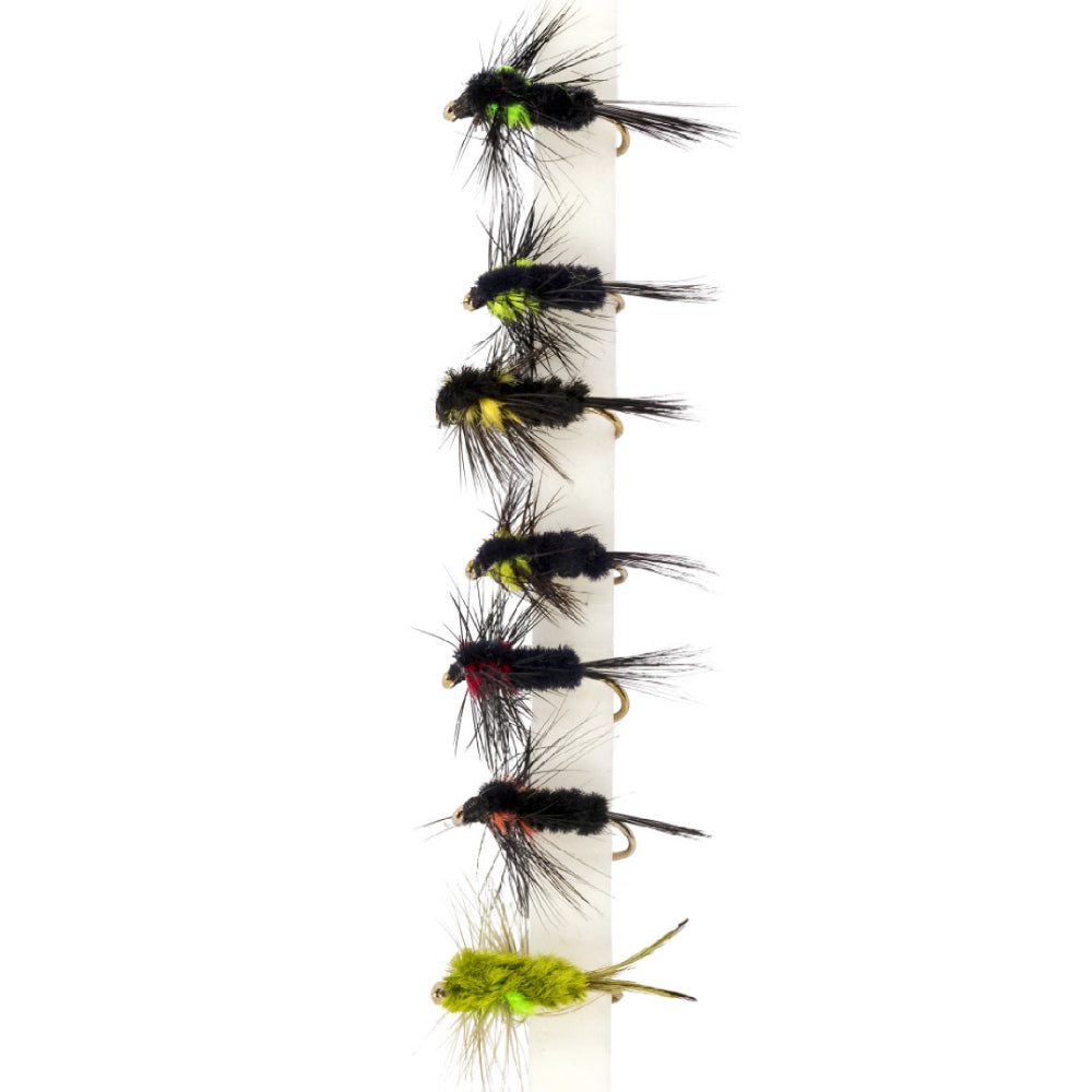 Snowbee Stillwater & General Fly Selection - SF107 Montanas - PROTEUS MARINE STORE
