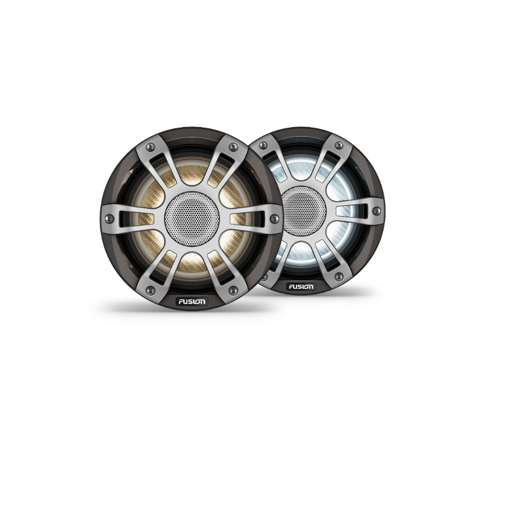 Fusion FLT653SPW 6.5" 3i CRGBW LED Tower Speaker 230W - Sports Black - PROTEUS MARINE STORE