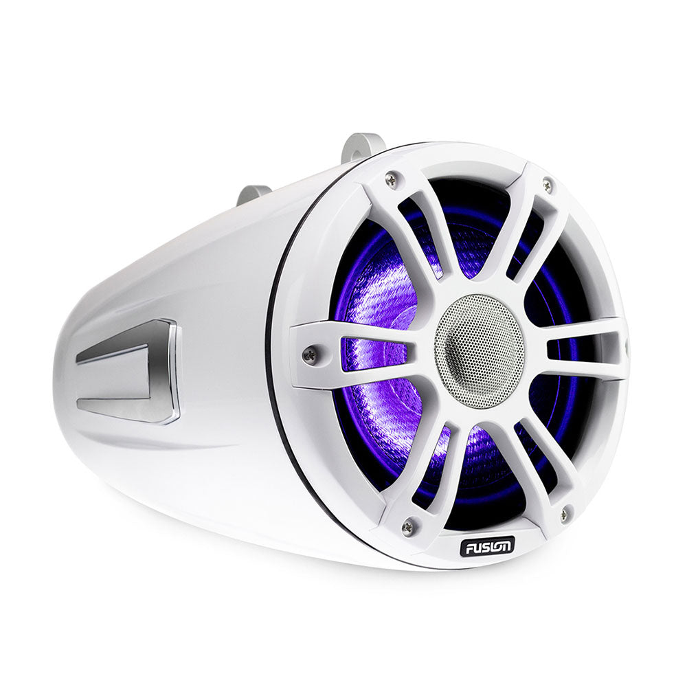 Fusion SG-FLT772SPW 7.7" CRGBW LED Wake Speakers 280W - Sports White - PROTEUS MARINE STORE