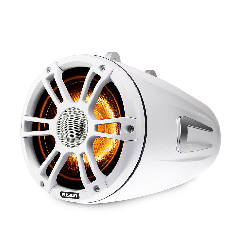 Fusion SG-FLT772SPW 7.7" CRGBW LED Wake Speakers 280W - Sports White - PROTEUS MARINE STORE