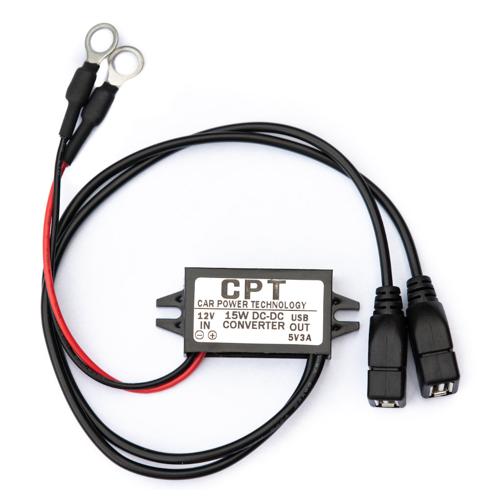 Rebelcell USB Adapter Duo - M8 Connectors to 2 x USB - PROTEUS MARINE STORE