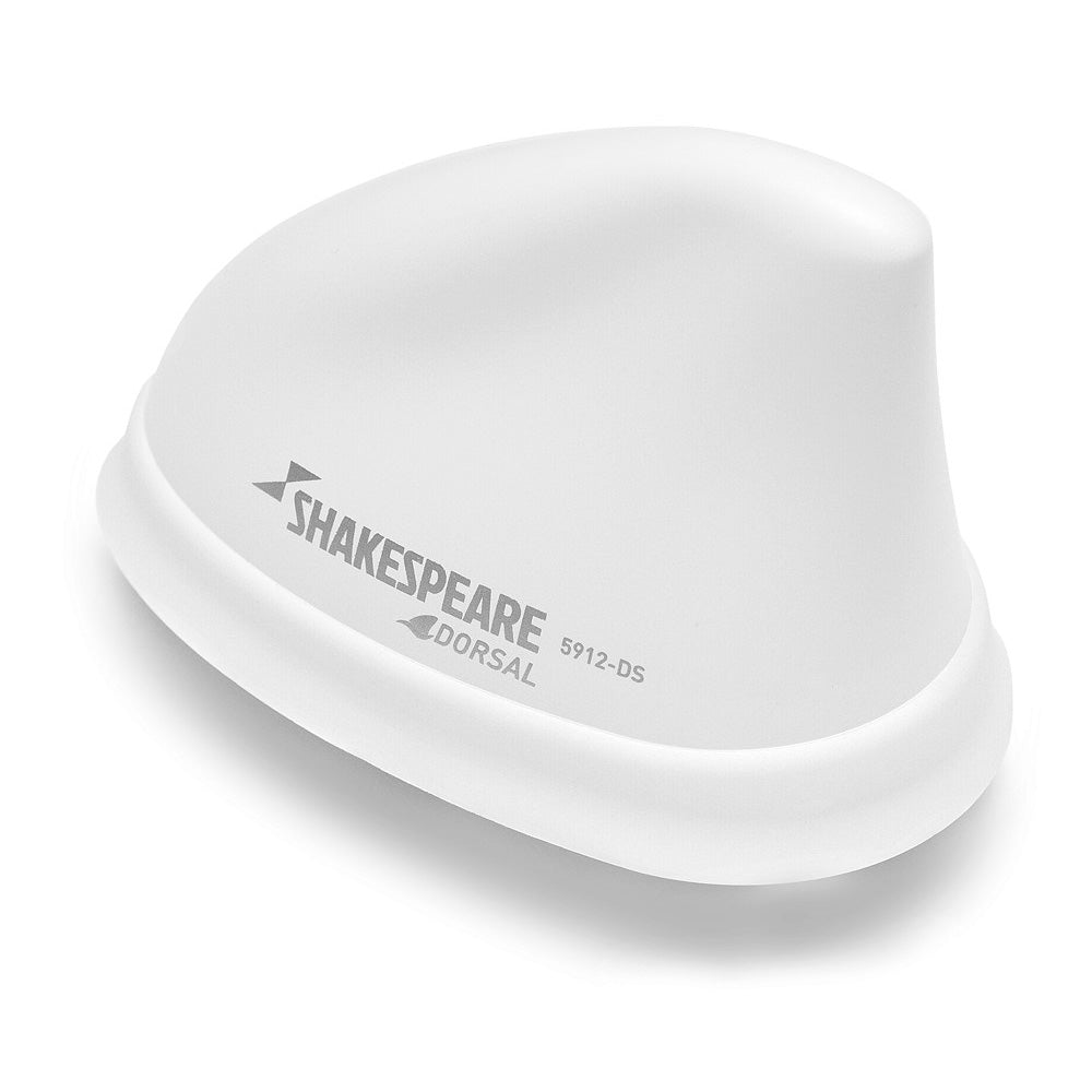 Shakespeare 5912-DORSAL Low Profile AM/FM Antenna - White 0.1m - PROTEUS MARINE STORE