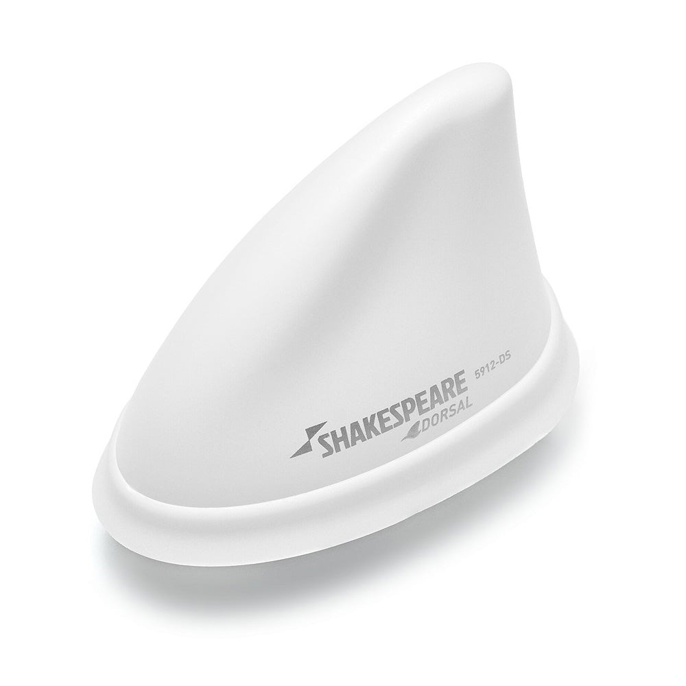 Shakespeare 5912-DORSAL Low Profile AM/FM Antenna - White 0.1m - PROTEUS MARINE STORE