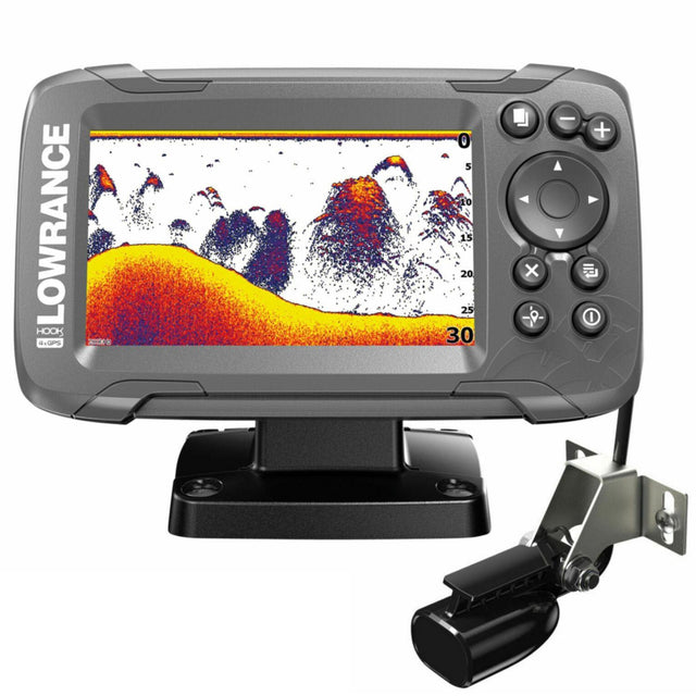 Lowrance HOOK2 4x Fishfinder with Bullet Skimmer Transducer and GPS Plotter - PROTEUS MARINE STORE